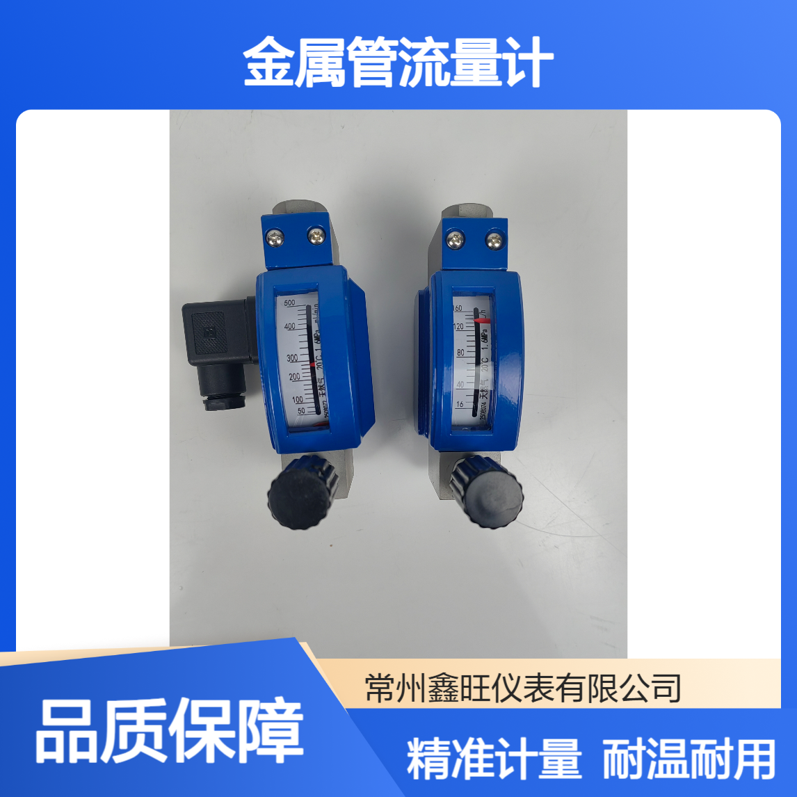 鑫旺仪表DK32 LZZW-2RL微小型金属管流量计 120℃工作温度 1.5级精度