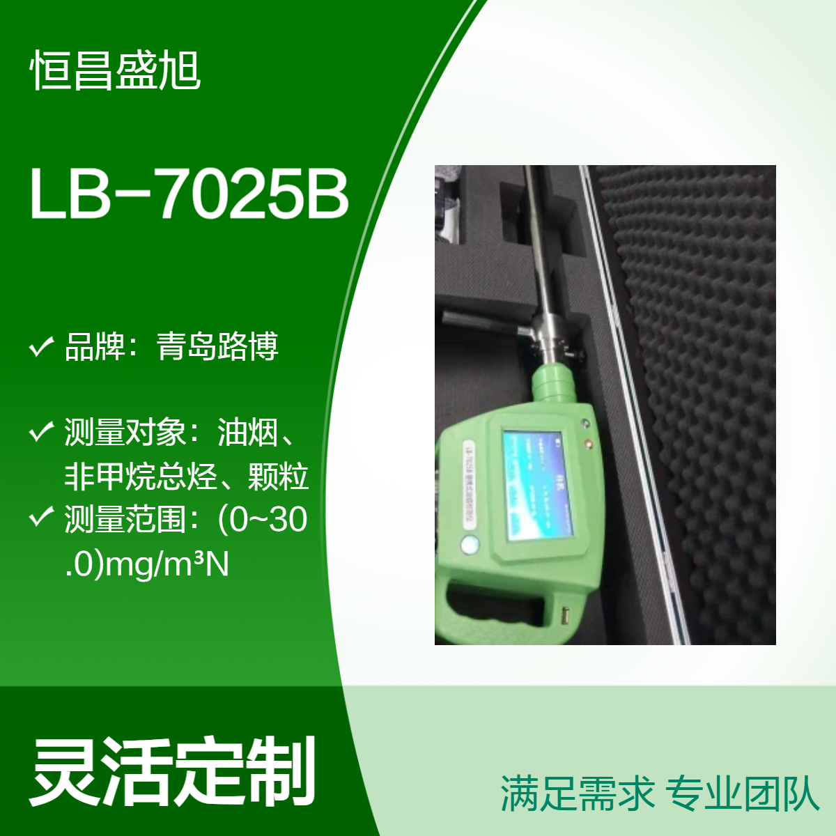 路博LB-7025B 30W便携式油烟净化器 轻便2.5kg 高效净化