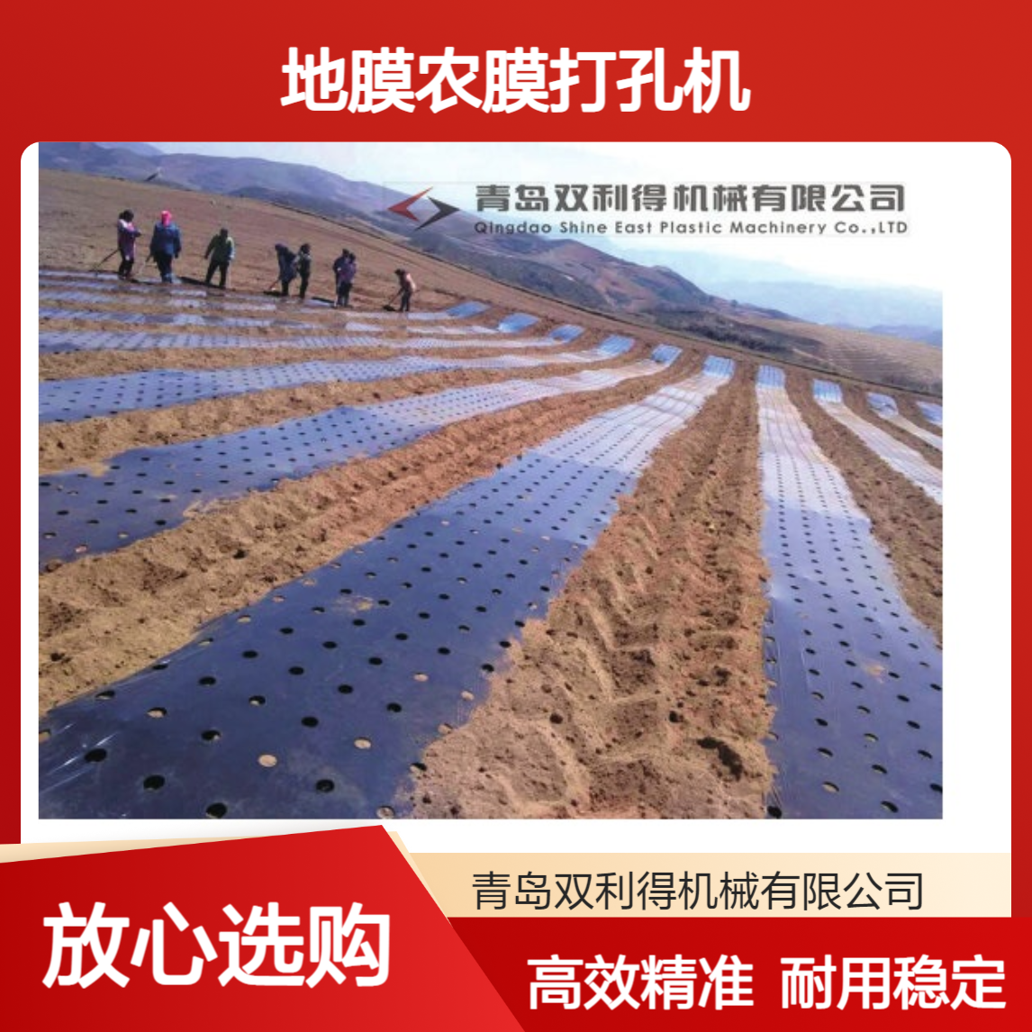 塑料地膜农膜打孔机生产线加工定制双利得薄膜打孔设备