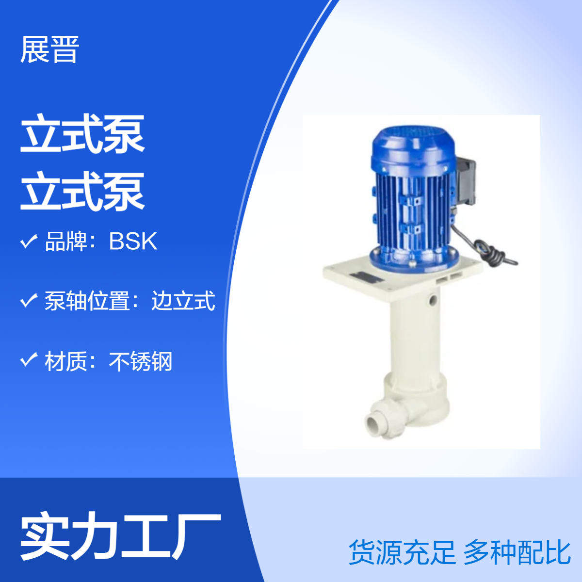 边立式2mm吸口单吸电动往复泵 20m扬程液体输送立式泵 型号齐全