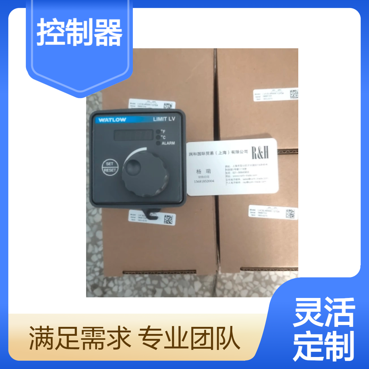 WATLOW IP20防护级40℃环境适用控制器 工业设备温度控制