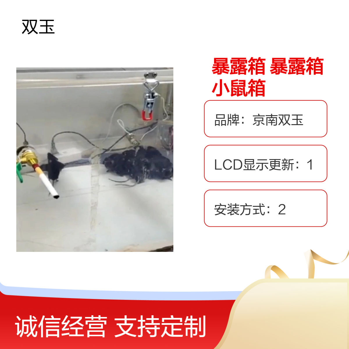 烟雾暴露箱全透明小鼠实验烟雾暴露箱定做加工小鼠箱