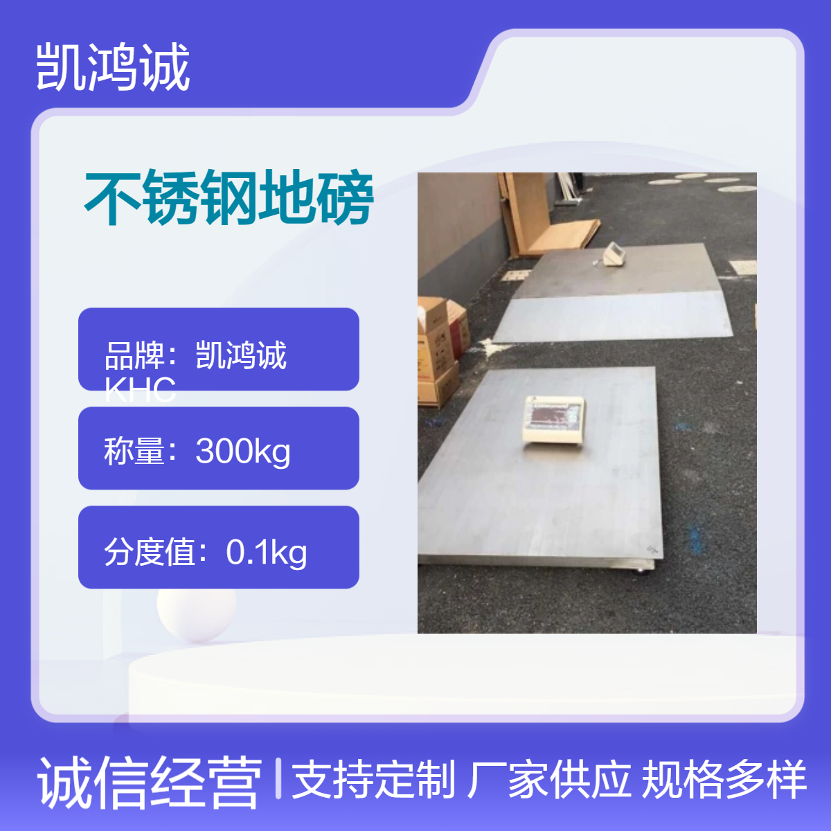 300kg不锈钢地磅 交直流两用LED显示 碳钢三级精度称重设备