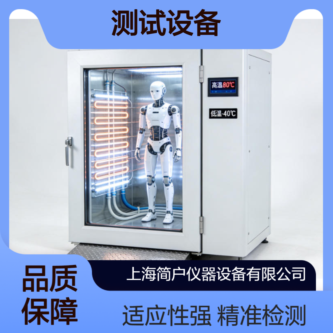 简户仪器 人形机器人测试设备 整机环境适应性检测设备