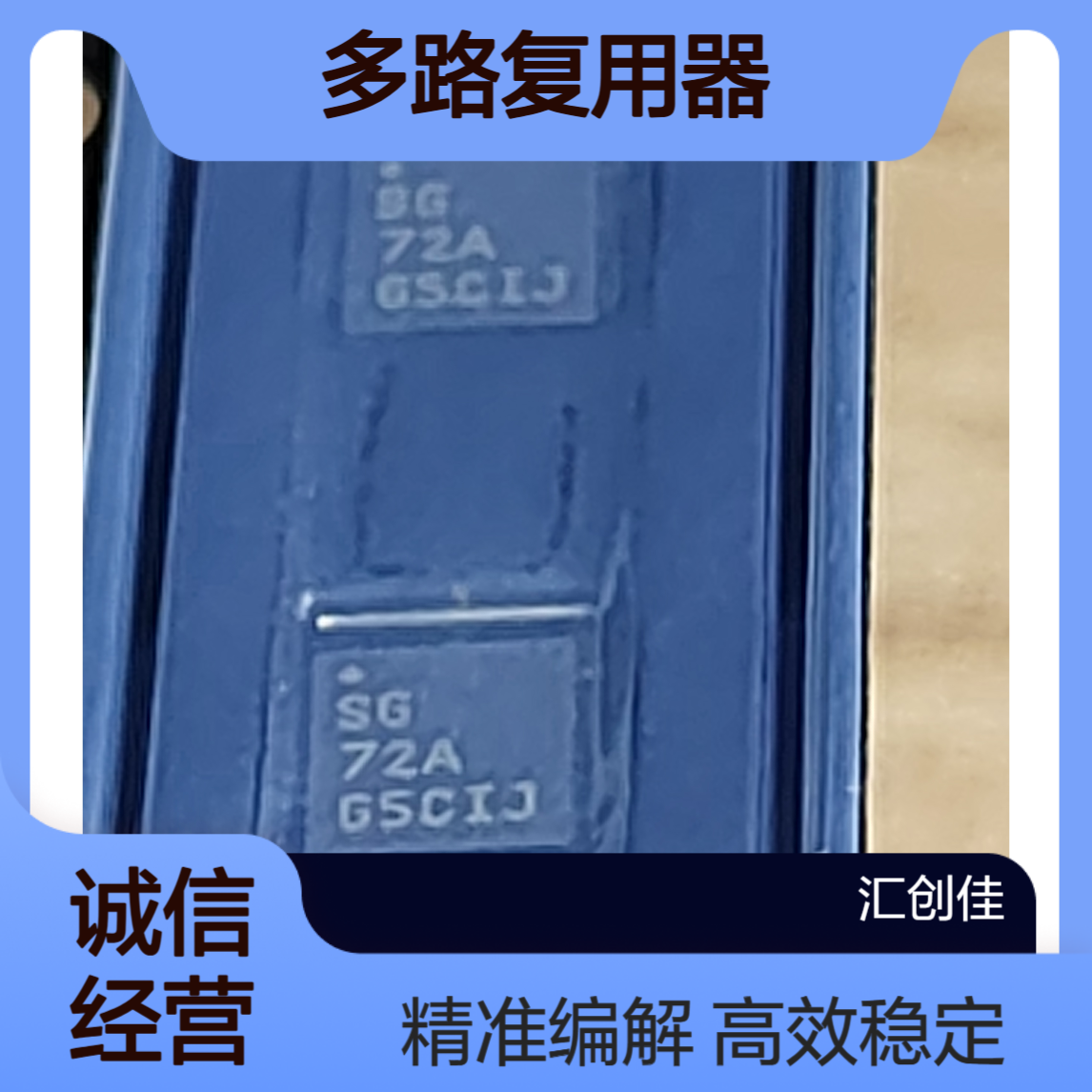 NBSG72AMNG 信号开关/编解码器/多路复用器 ON QFN-16-EP(3x3)