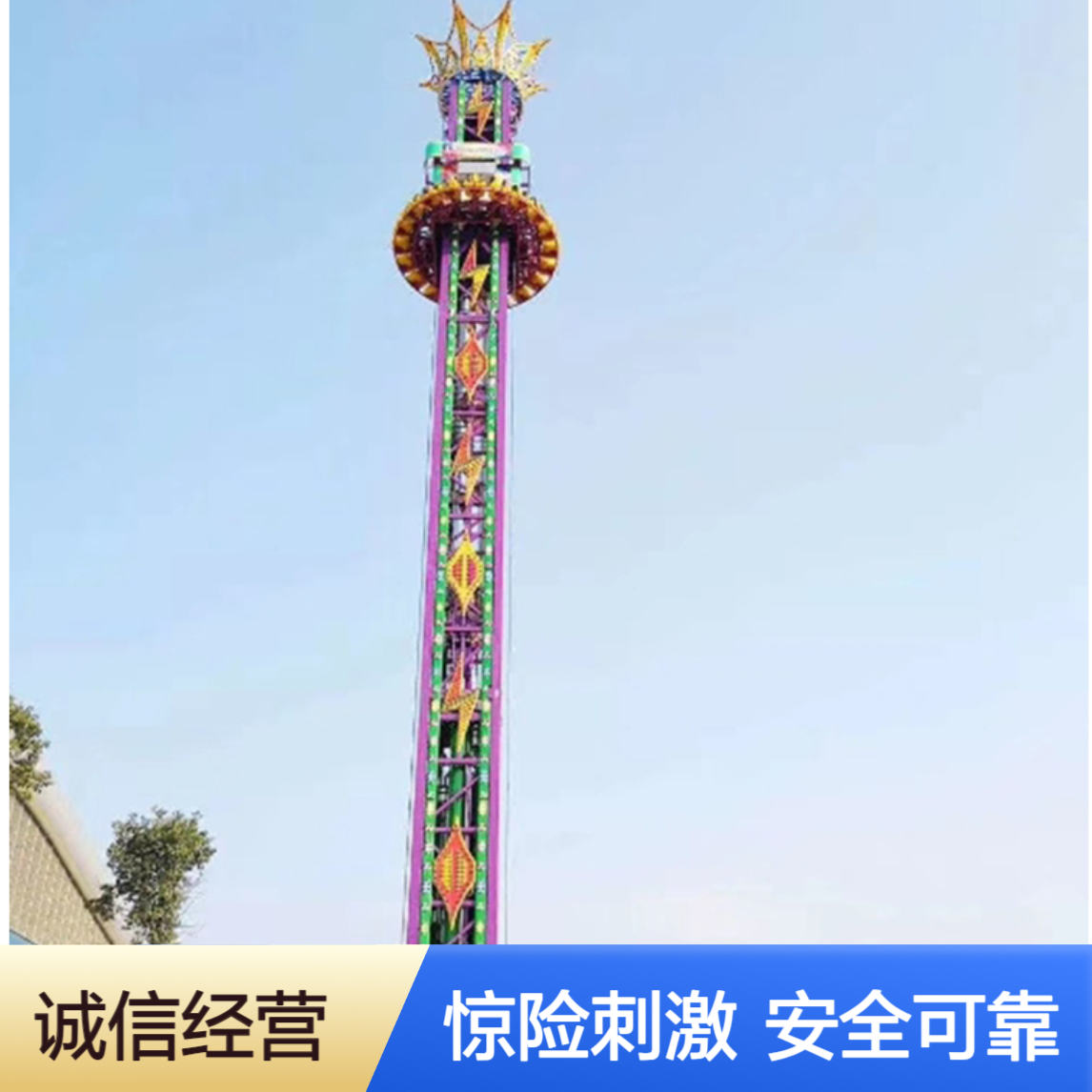 电控旋转塔 游乐园设施 跳楼机惊险刺激游乐场设备