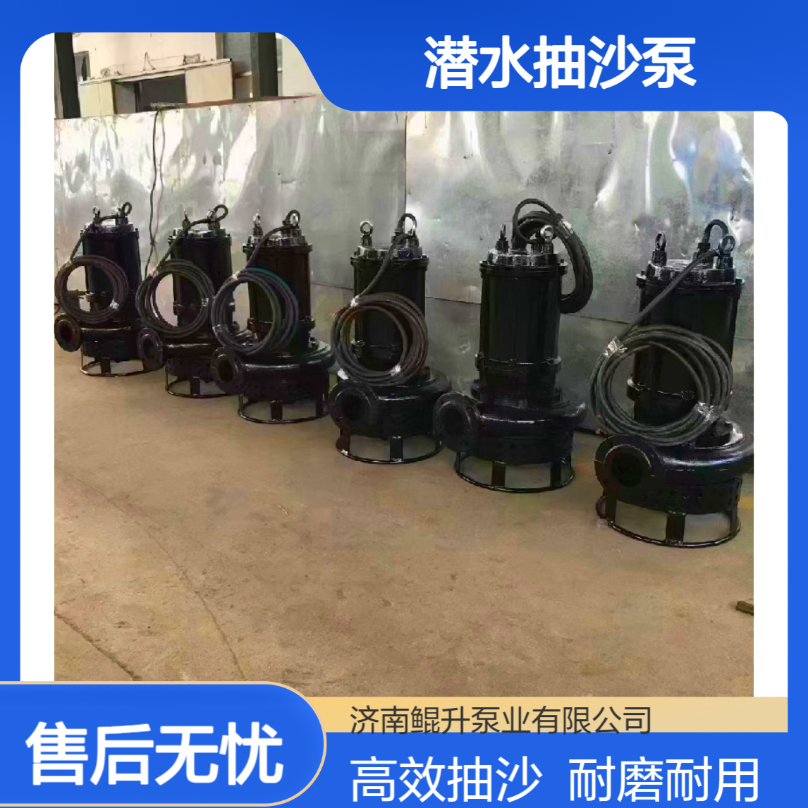 潜水抽沙泵 3kw-250kw 2 寸 - 16 寸 工程抽沙清淤专用泵 高铬耐磨材质