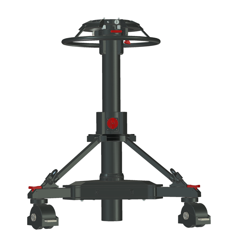 德力卡 DARIC PRO-Ped 65气压升降台 专业摄影三脚架 锰钢阻尼