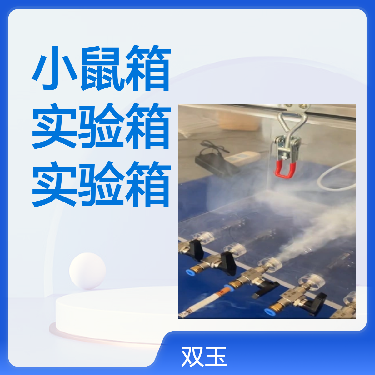 有机玻璃小鼠箱亚克力动物实验箱肺梗阻实验箱定做