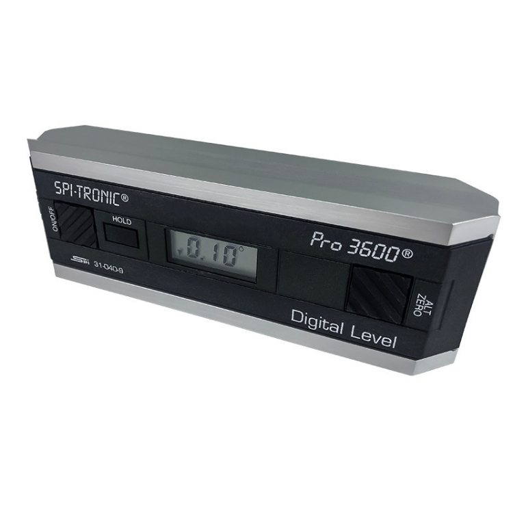 yszySPI高精度数显水平仪倾角仪PRO3600多功能电子角度计差分冻结