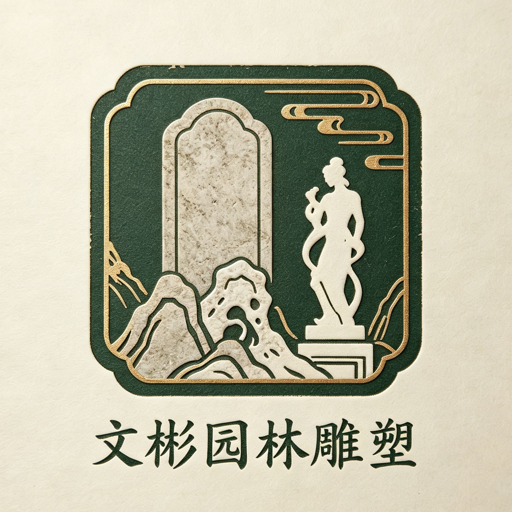 曲阳县文彬园林雕塑有限公司 - 公司logo